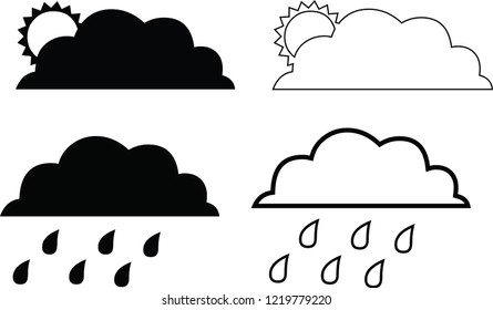 weather icon vector illustration