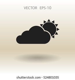 icono del tiempo. ilustración vectorial