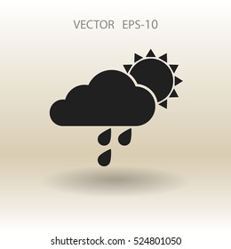 icono del tiempo. ilustración vectorial