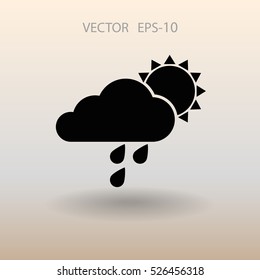 icono del tiempo. ilustración vectorial