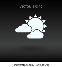 icono del tiempo. ilustración vectorial