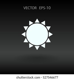 Wettersymbol. Vektorgrafik