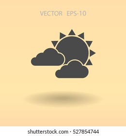 icono del tiempo. ilustración vectorial