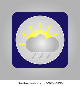 Weather icon. vector illustration