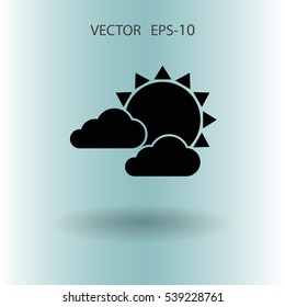icono del tiempo. ilustración vectorial