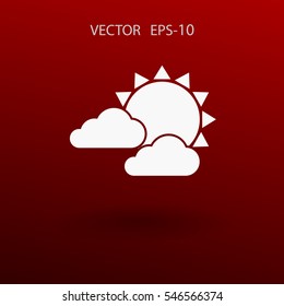 icono del tiempo. ilustración vectorial