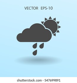 icono del tiempo. ilustración vectorial
