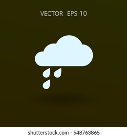 Wettersymbol. Vektorgrafik