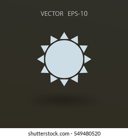Wettersymbol. Vektorgrafik