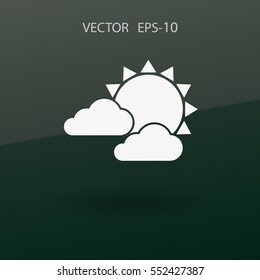 icono del tiempo. ilustración vectorial