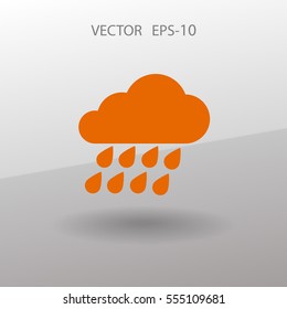ícone meteorológico. ilustração vetorial