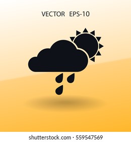 icono del tiempo. ilustración vectorial