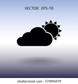 icono del tiempo. ilustración vectorial