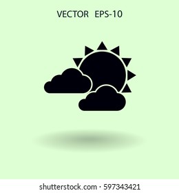 icono del tiempo. ilustración vectorial