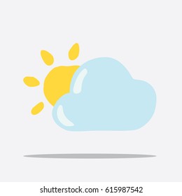Weather icon, vector illustration design. 