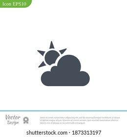 weather icon. Vector illustration EPS 10.