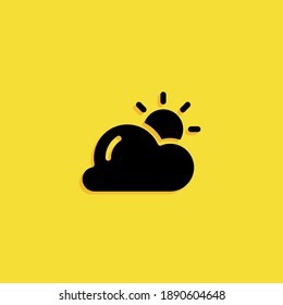 Weather icon. Vector illustration EPS 10.
