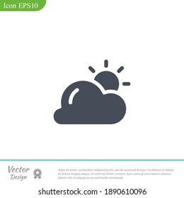 Icono del tiempo. Ilustración del vector EPS 10.