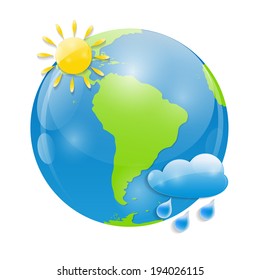Weather Icon  Vector Illustration for Your Design 