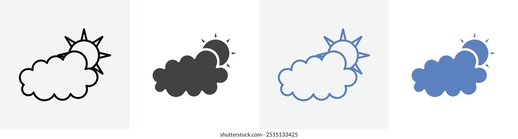 weather icon vector set use for web ui or app