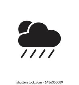 weather icon vector simple design