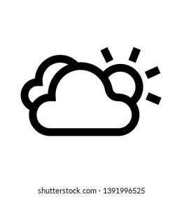 weather icon vector template element