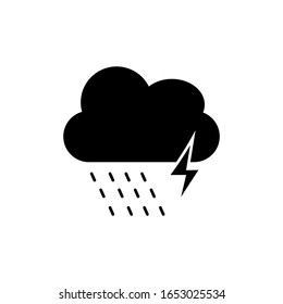 weather icon with a white background. eps 10