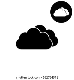 weather icon  - white vector icon