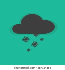 Weather icon for your design made in vector.