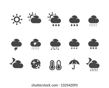 Weather icons