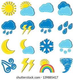 Weather icons
