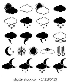 Weather icons