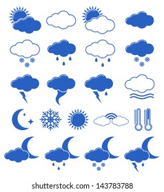 Weather icons