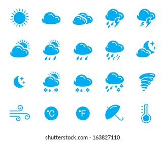 Weather icons