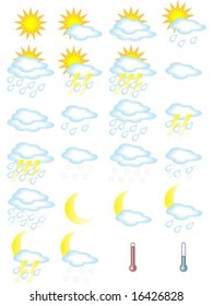 Weather icons