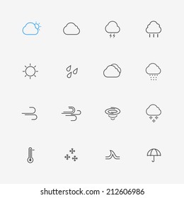  Weather icons