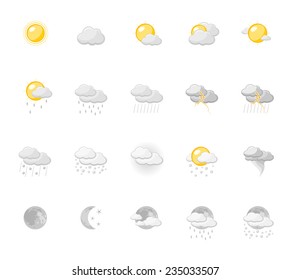 Weather icons