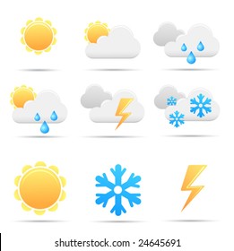 Weather icons