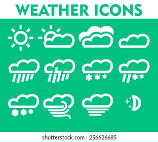 Weather icons 