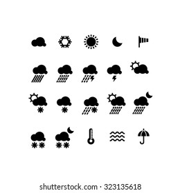 Weather icons