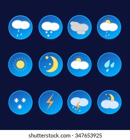 Weather icons