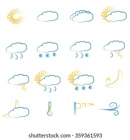 Weather icons
