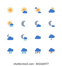 Weather icons