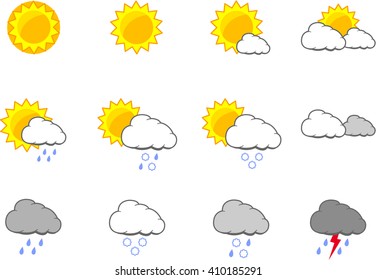 Weather icons