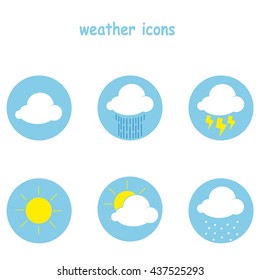 Weather icons