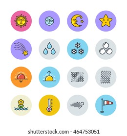 Weather icons