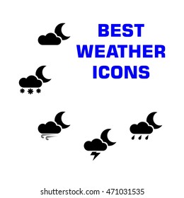 Weather icons
