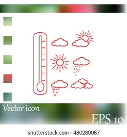 Weather icons
