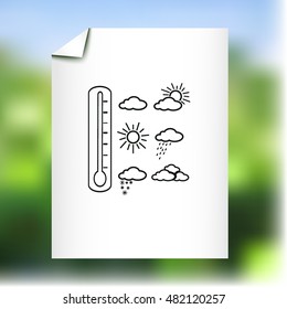 Weather icons