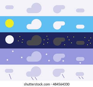 The weather icons